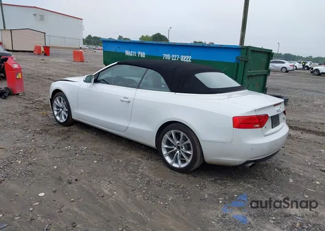 2013 Audi A5 2.0T Premium из США, поврежденный, VIN WAUVFAFH7DN007850